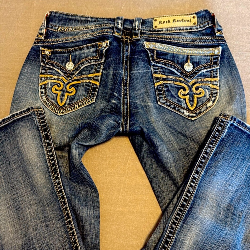 Rock Revival Gwen Boot Cut Size 30.  Lightly worn